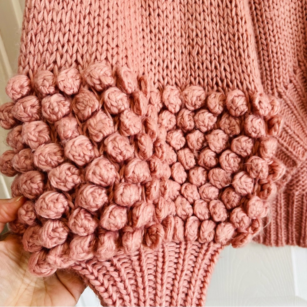 C/MEO Collective Blush Pink Turtleneck Sweater Small - Picture 6 of 13